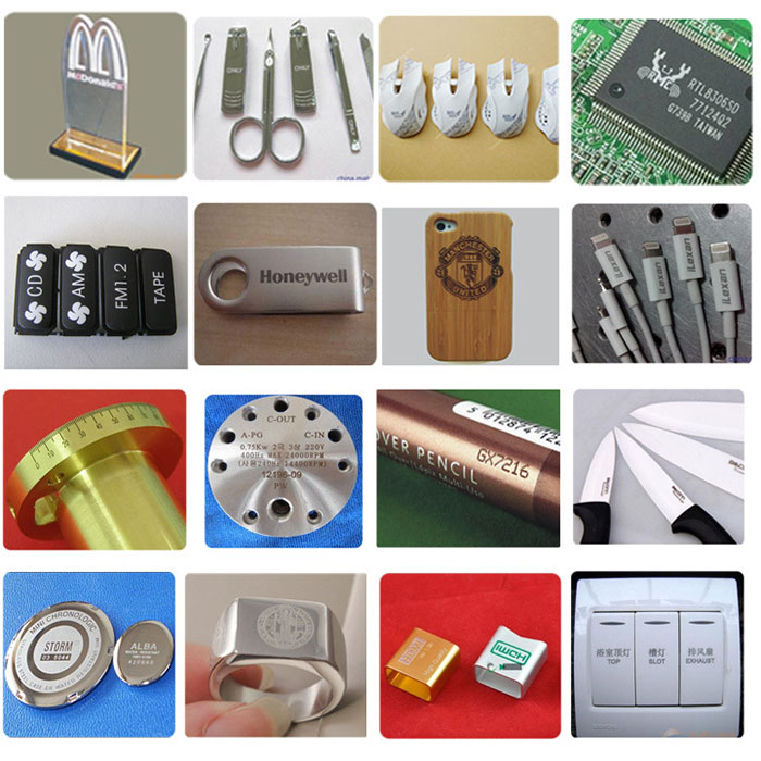 激光打標(biāo)樣品